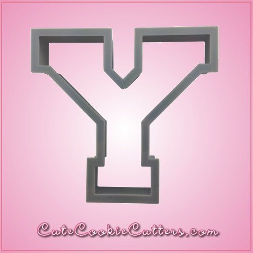 Varsity Letter Y Cookie Cutter 