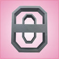 Varsity Number 0 Cookie Cutter