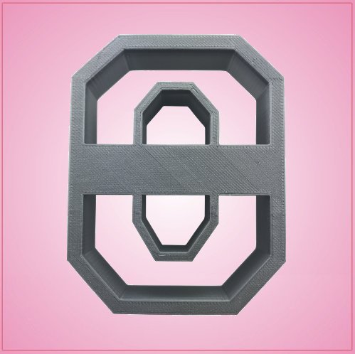 Varsity Number 0 Cookie Cutter