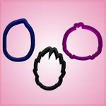 Villains Cartoon Mask Cookie Cutter Set