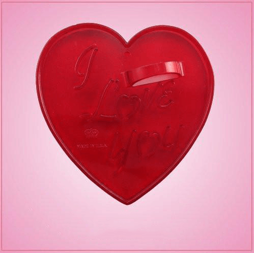 Vintage Style I Love You Heart Cookie Cutter 