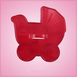 Vintage Style Baby Carriage Cookie Cutter