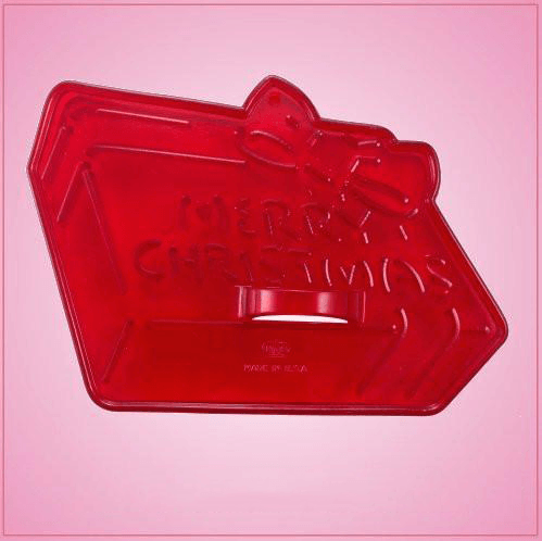 Vintage Style Christmas Present Cookie Cutter 