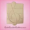 Vintage Style G-Clef Cookie Cutter 