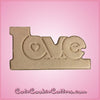 Vintage Style Love Cookie Cutter 