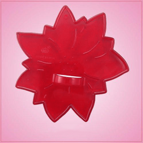 Vintage Style Poinsettia Cookie Cutter 