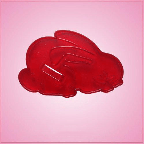 Vintage Style Rabbit Ears Down Cookie Cutter 