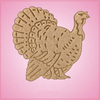 Vintage Style Tom Turkey Cookie Cutter 