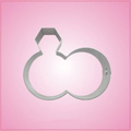 Wedding Rings Cookie Cutter 