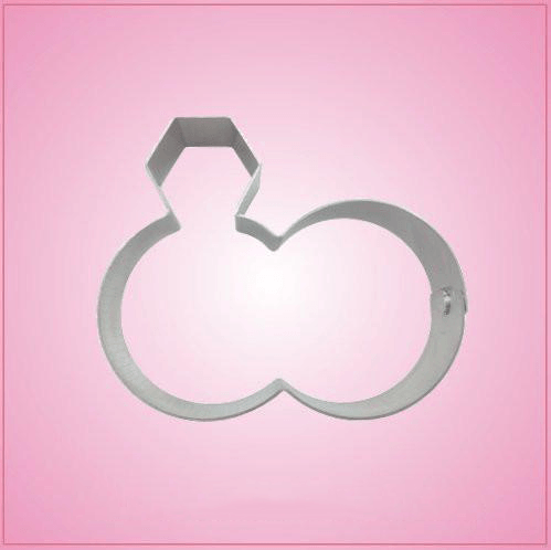 Wedding Rings Cookie Cutter 