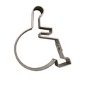 Wheelchair Cookie Cutter 