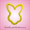 Yellow Bunny Head Cookie Cutter 