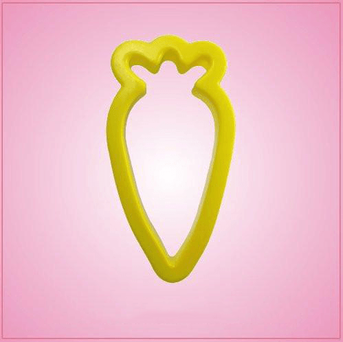 Yellow Carrot Cookie Cutter 
