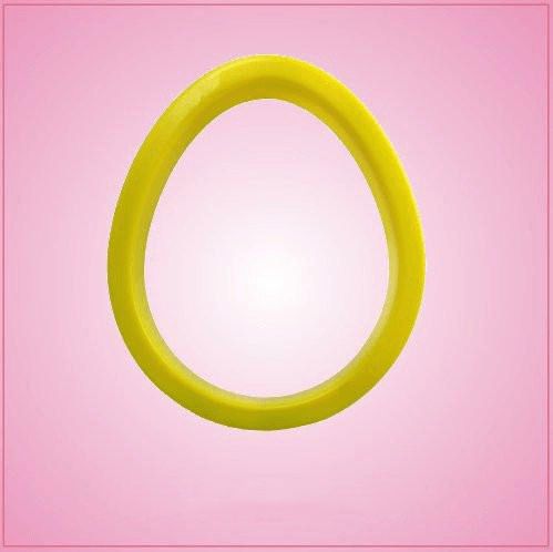Yellow Egg Cookie Cutter 