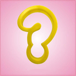 Yellow Question Mark Cookie Cutter