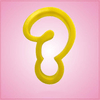 Yellow Question Mark Cookie Cutter 