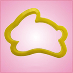 Yellow Rabbit Cookie Cutter